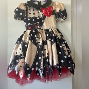 Chasing fireflies “voodoo doll” costume dress size 6